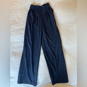 Lululemon Navy Daydrift High Waist Wide Leg Trouser Pants XXS